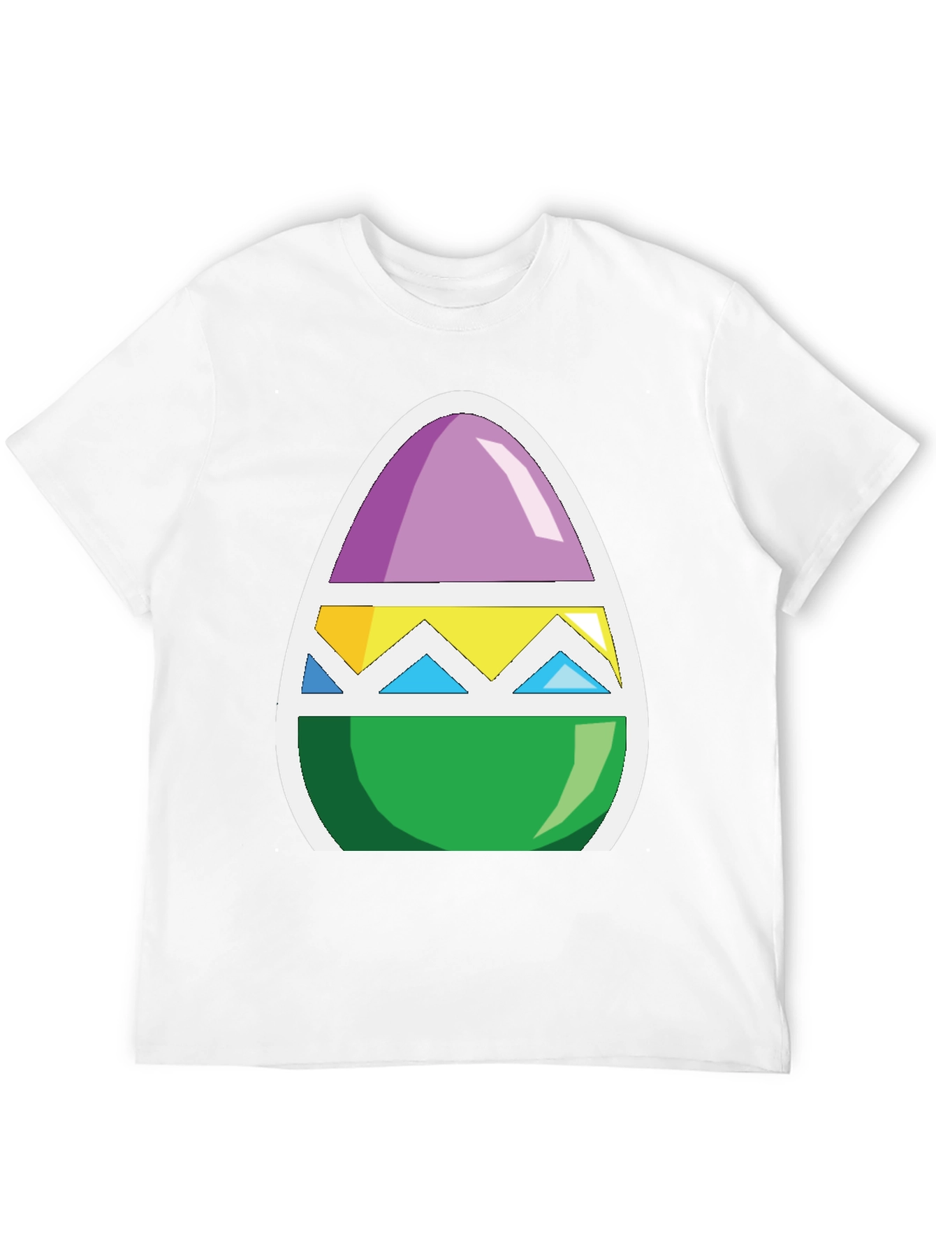 Easter Egg Graphic Tee - Fun Holiday Style