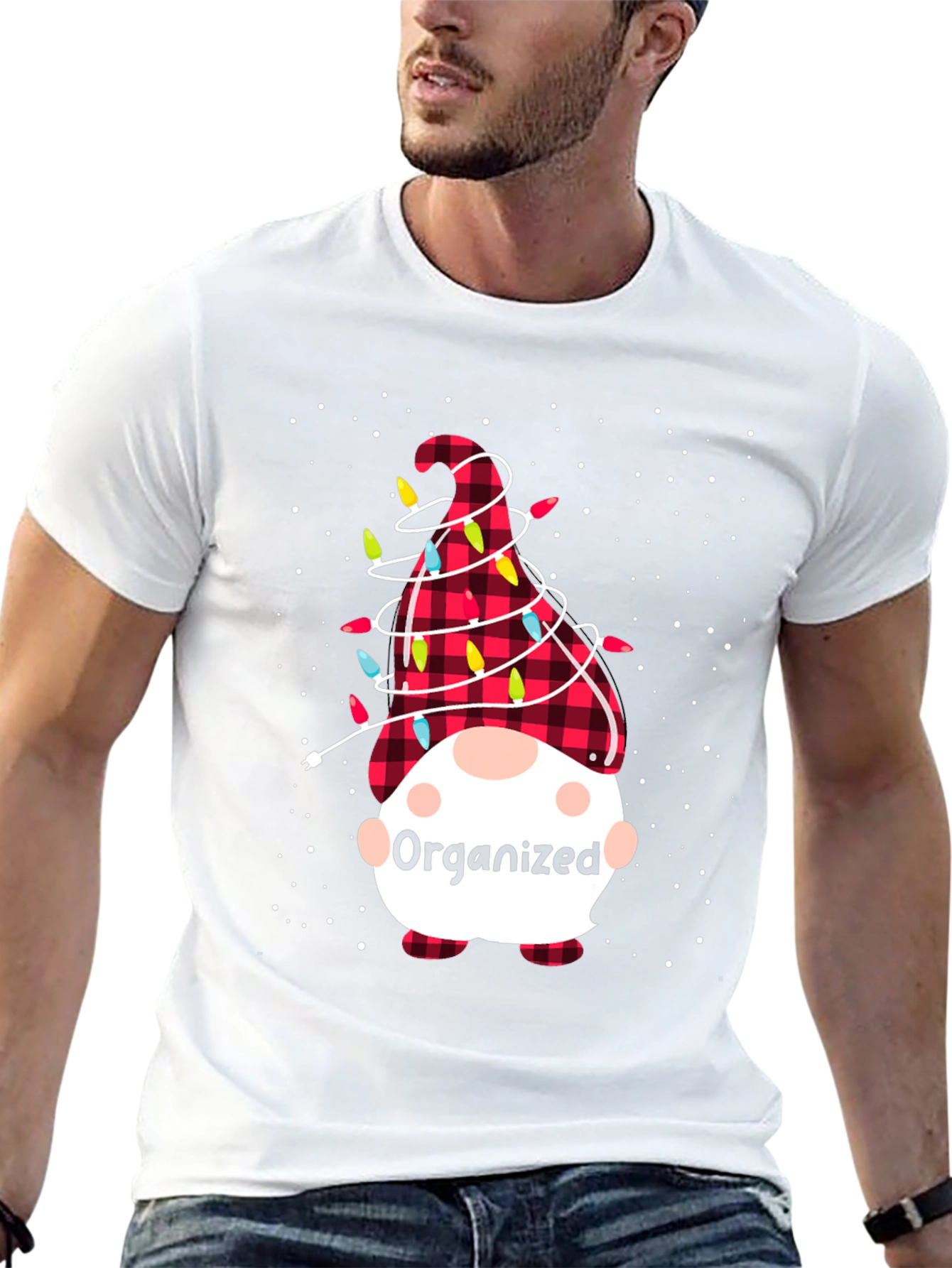 Organized Gnome T-Shirt: Festive & Fun!