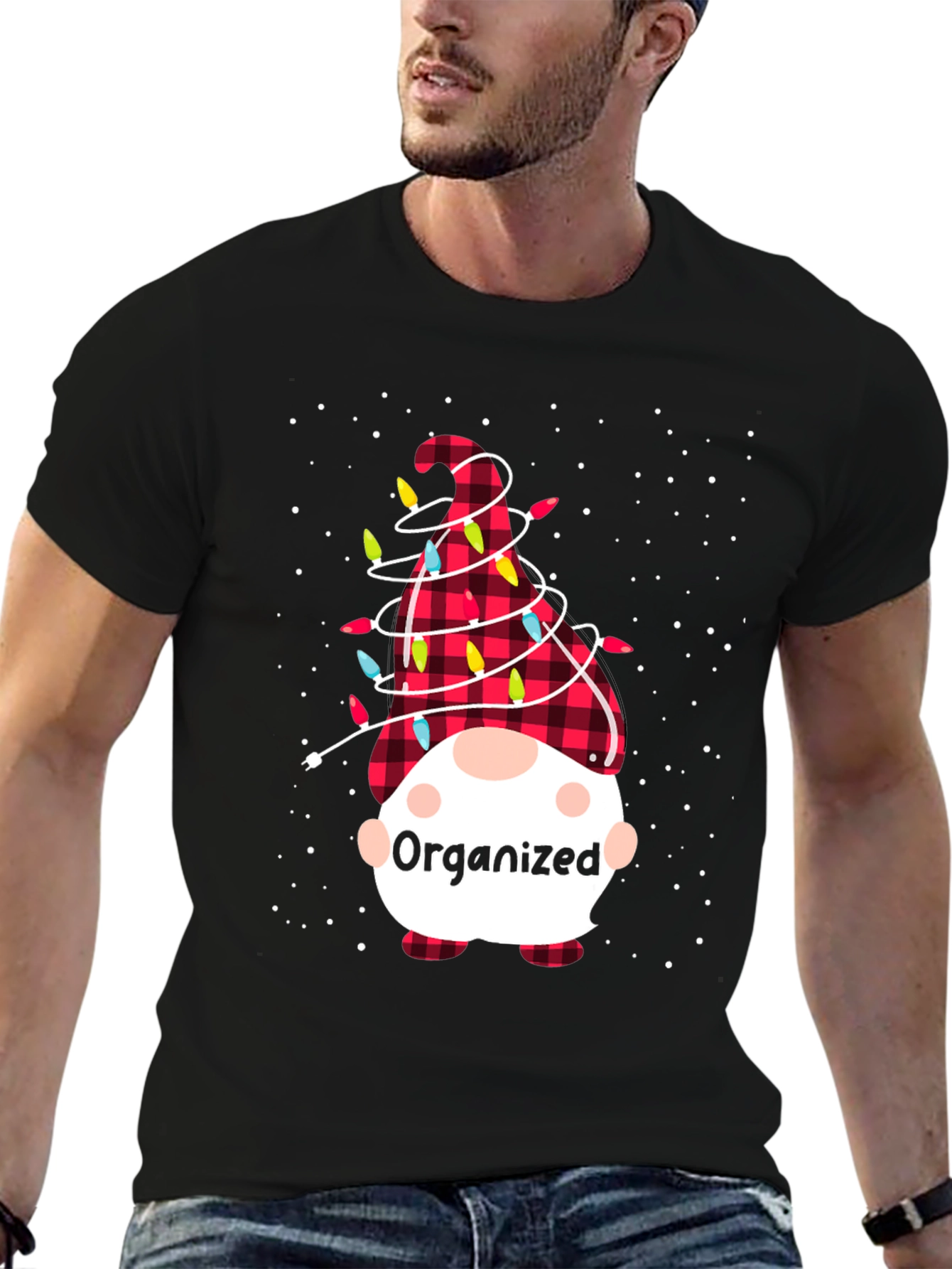 Organized Gnome T-Shirt: Festive & Fun!