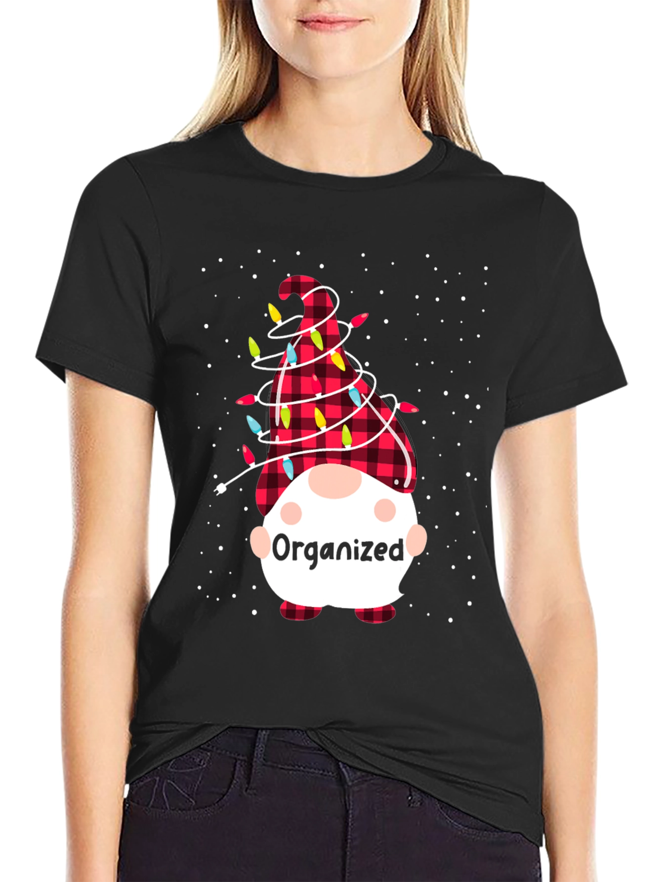 Organized Gnome T-Shirt: Festive & Fun!
