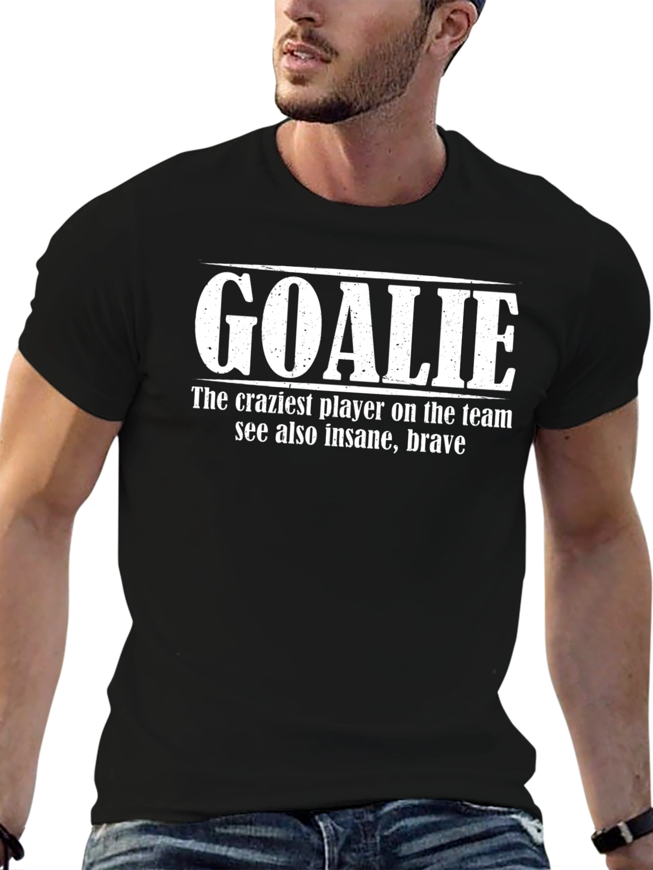 Goalie Craziest Player Tee