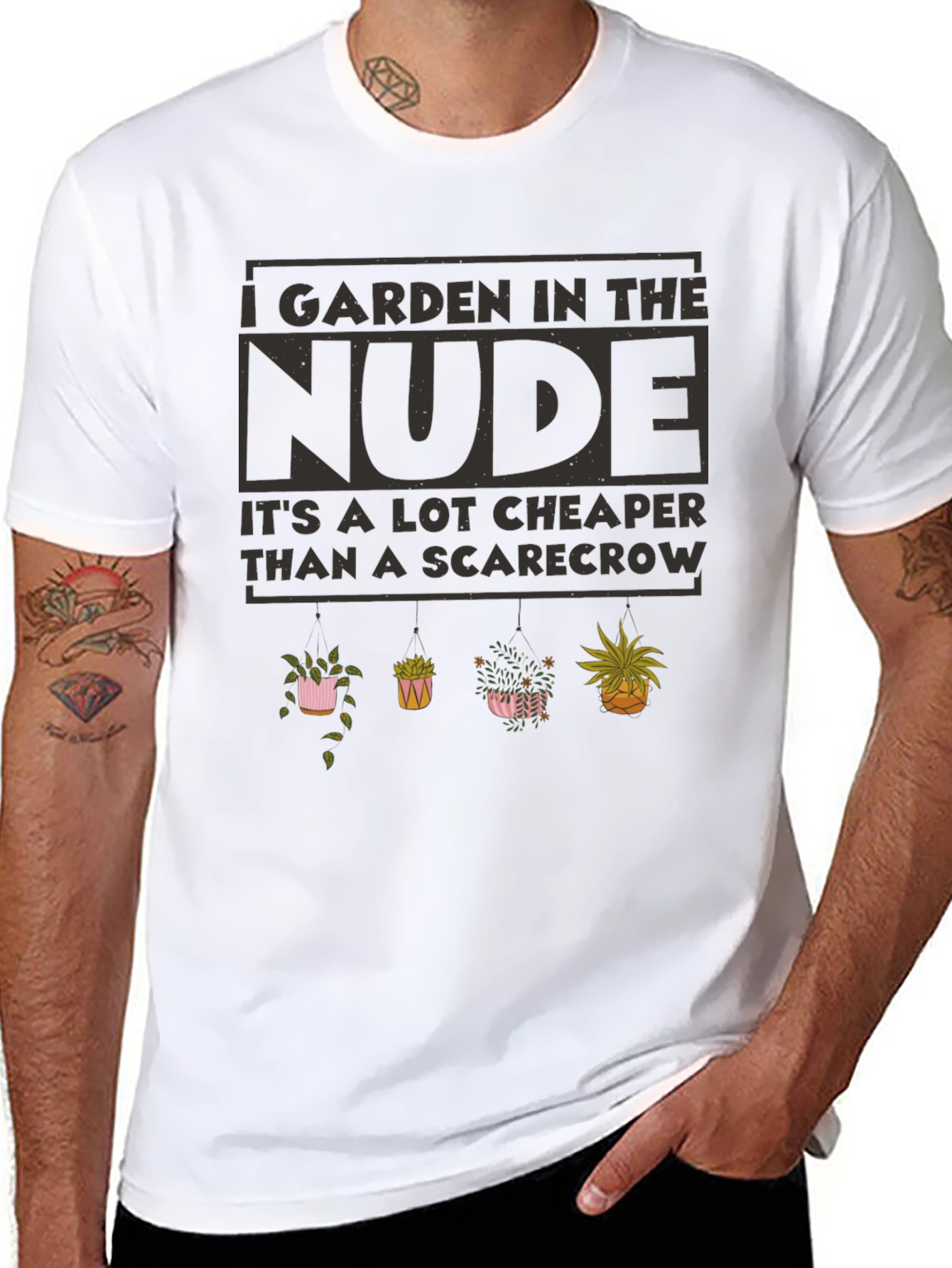 I Garden in The Nude T-Shirt