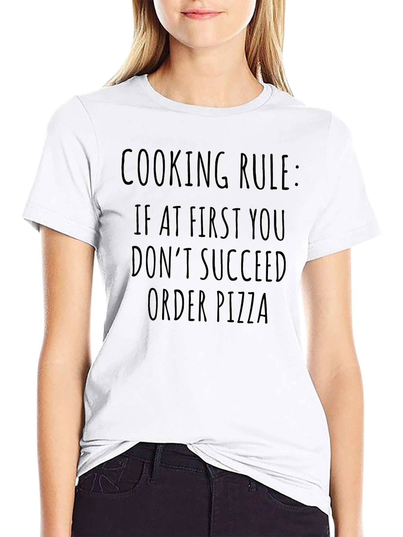 Funny Cooking Rule Pizza T-Shirt