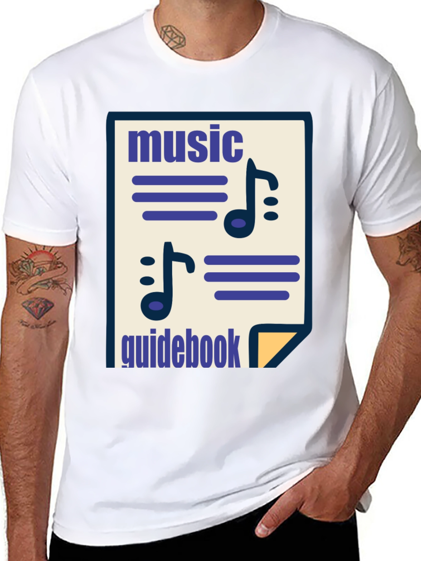 Music Guidebook T-Shirt - Musicians Tee
