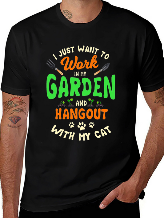 I Just Want To Work In My Garden T-Shirt