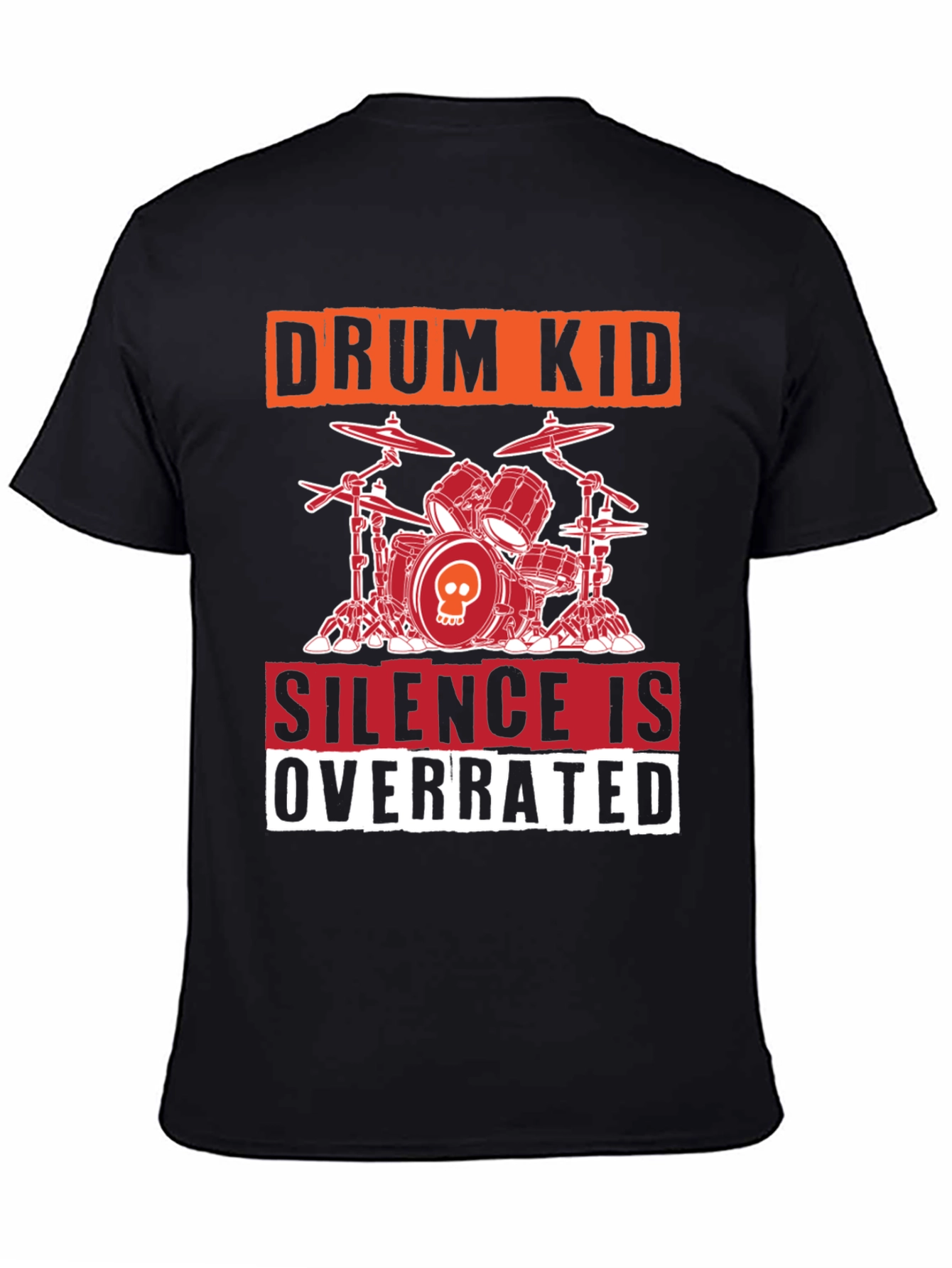 Drum Kid T-Shirt - Silence is Overrated