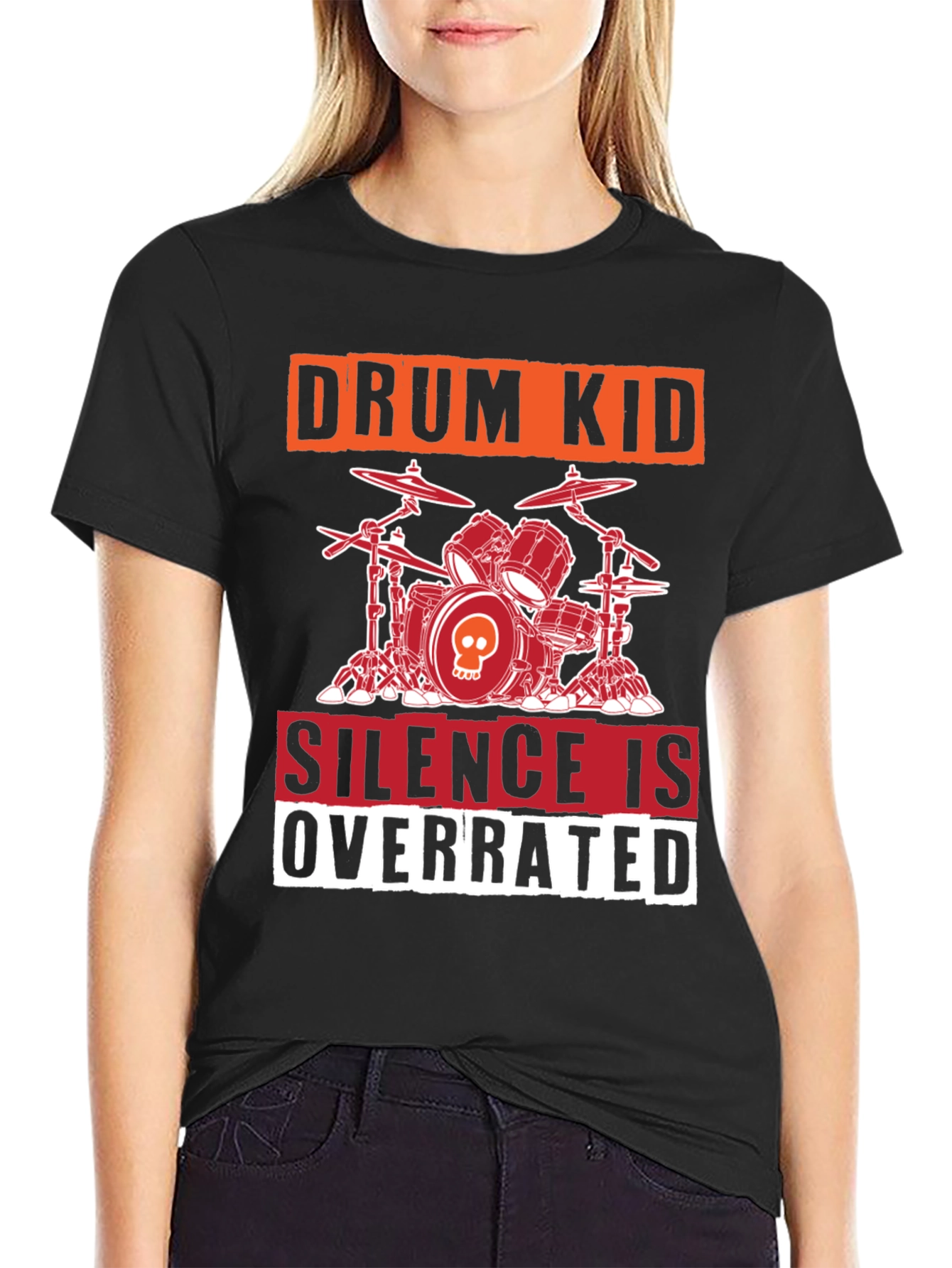 Drum Kid T-Shirt - Silence is Overrated
