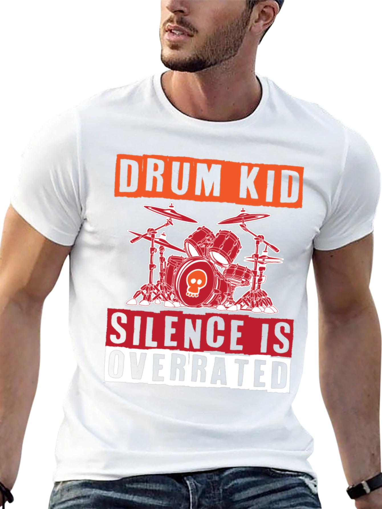 Drum Kid T-Shirt - Silence is Overrated