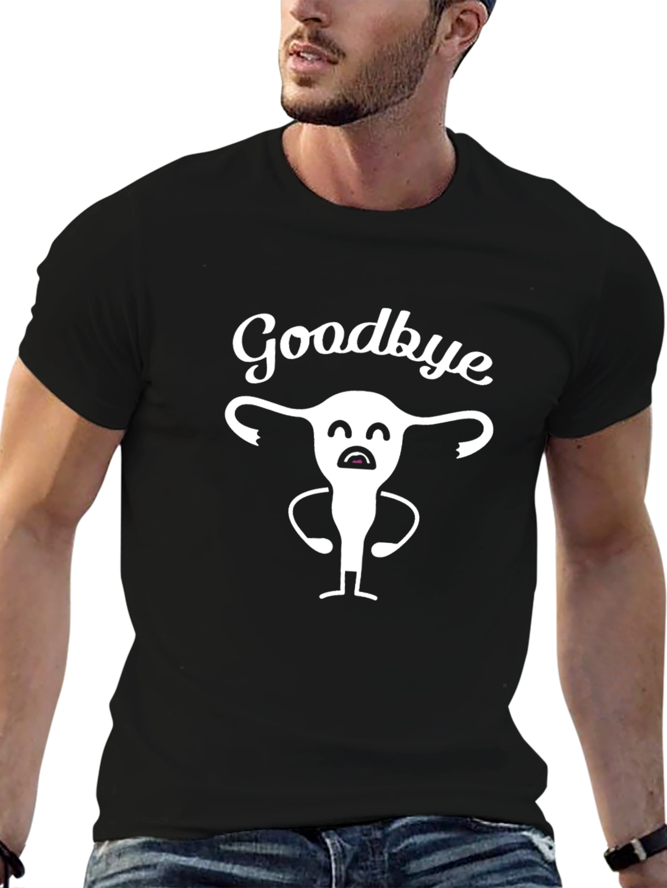 Goodbye Uterus T-Shirt - Black Humor Tee