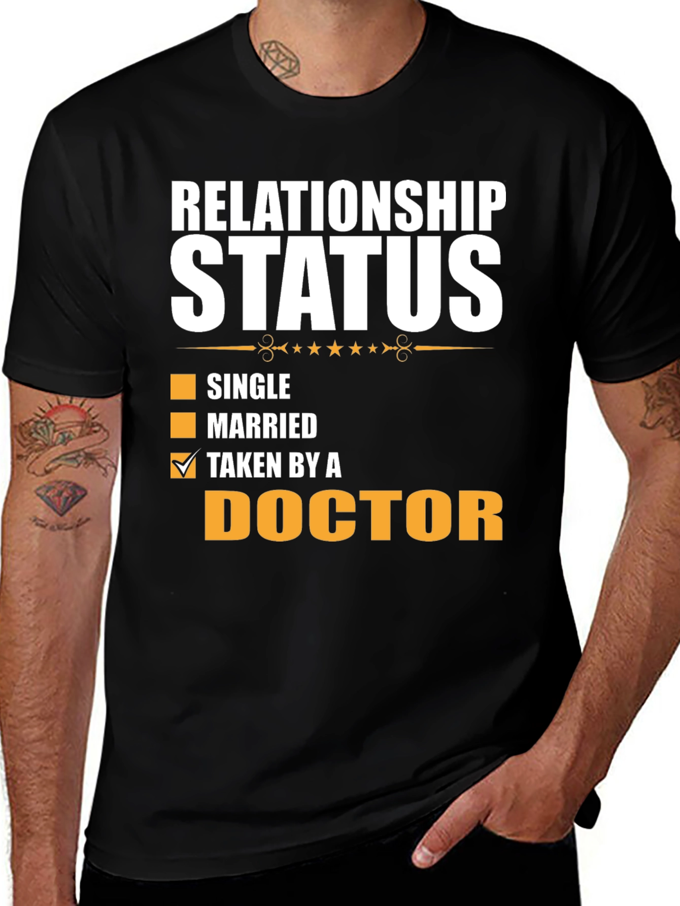 Relationship Status Taken By A Doctor T-Shirt