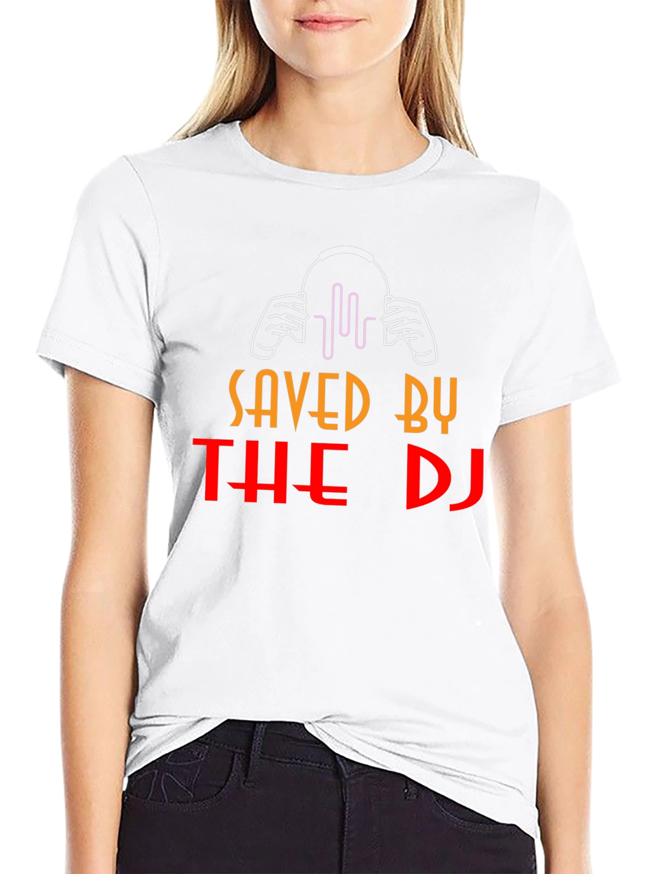 Saved By The DJ Graphic T-Shirt