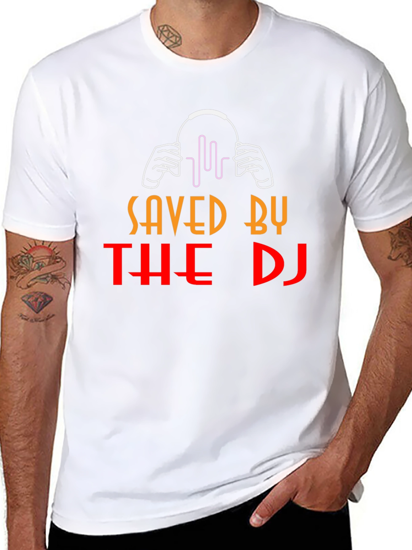 Saved By The DJ Graphic T-Shirt