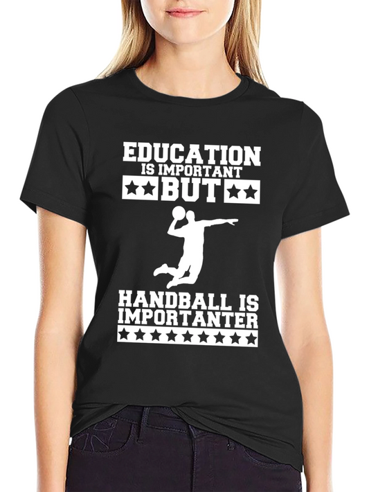 Education Handball Graphic T-Shirt