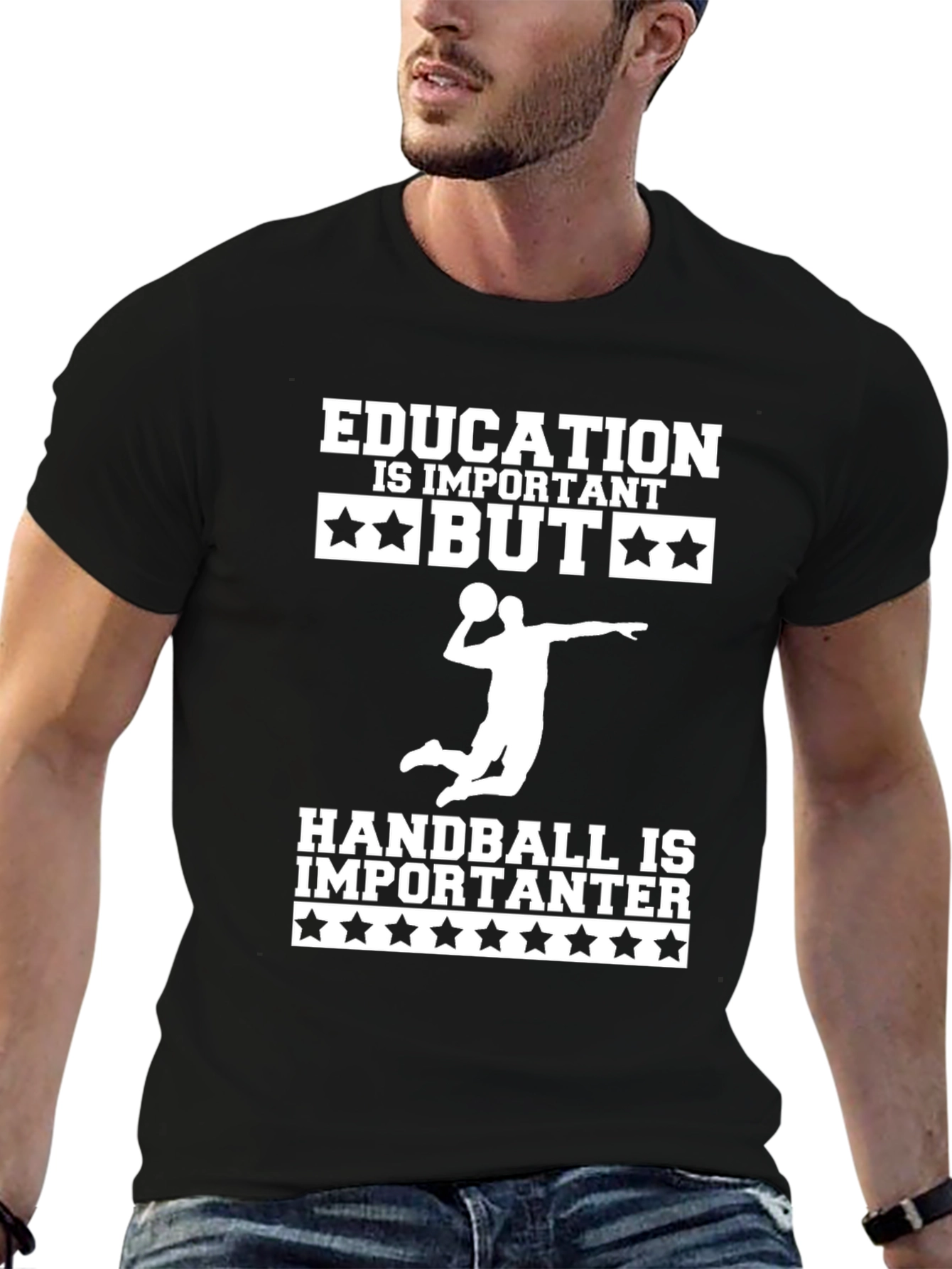 Education Handball Graphic T-Shirt