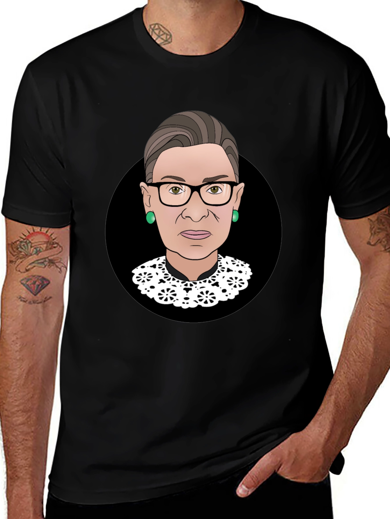 RBG Graphic Tee - Black T-Shirt