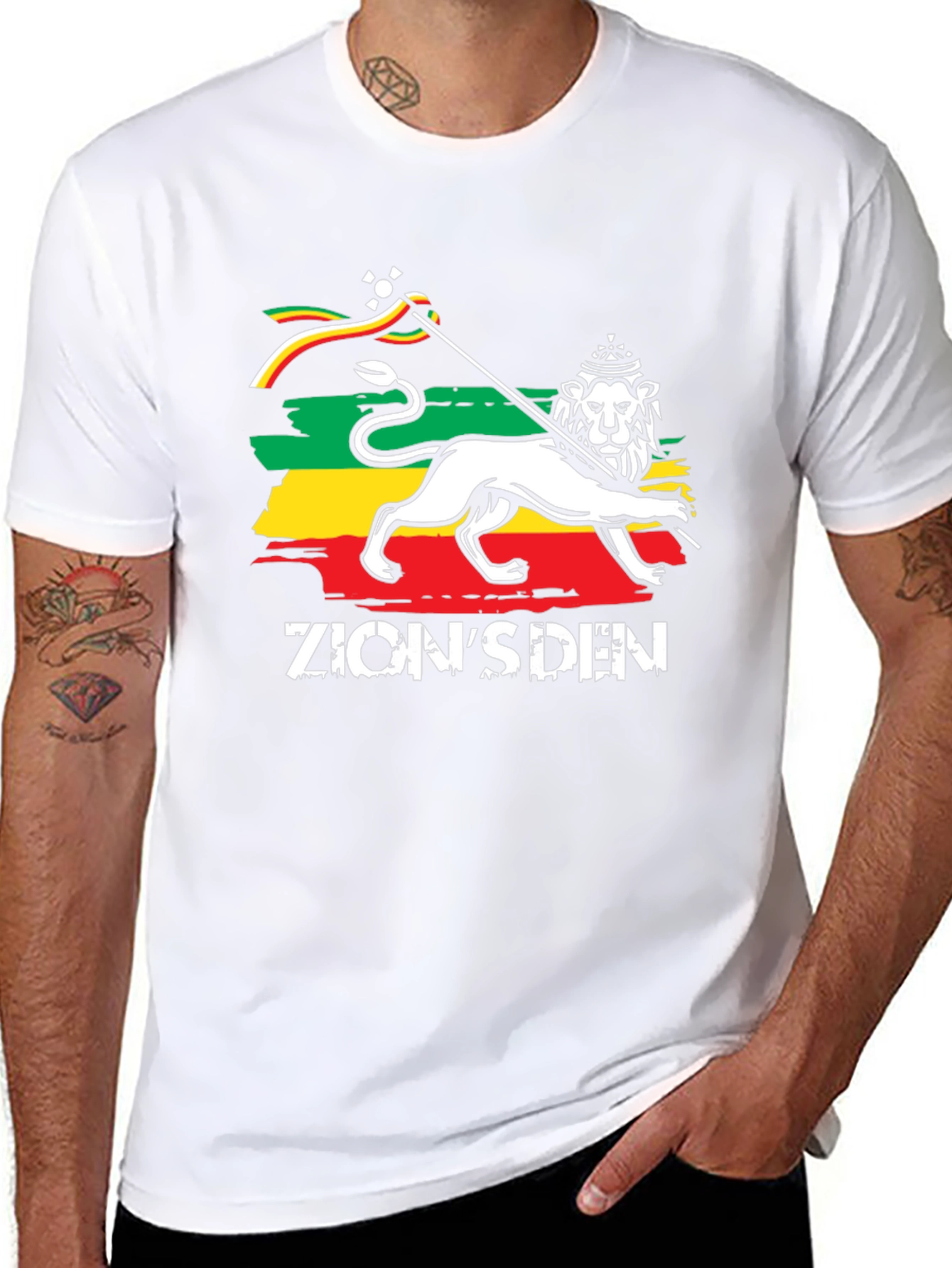 Zions Den Lion Graphic T-Shirt