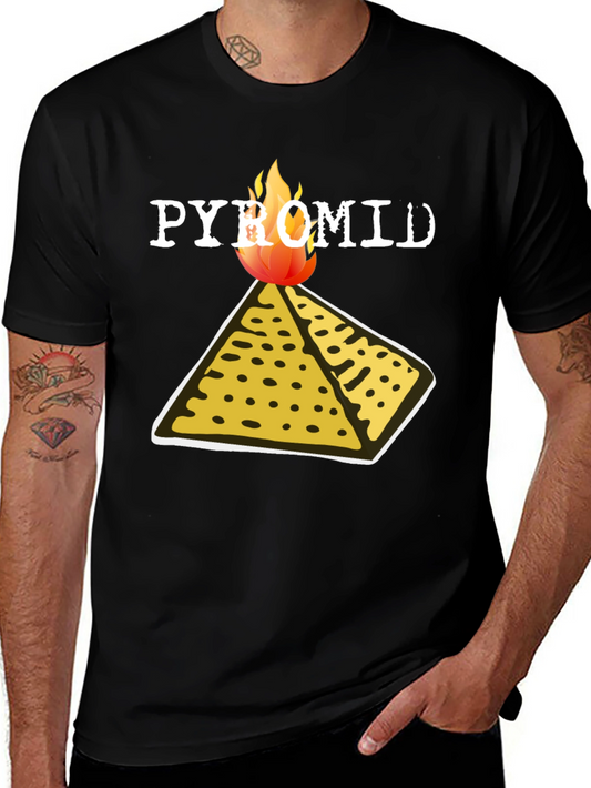 Pyromid Graphic Tee - Funny Pyramid T-Shirt