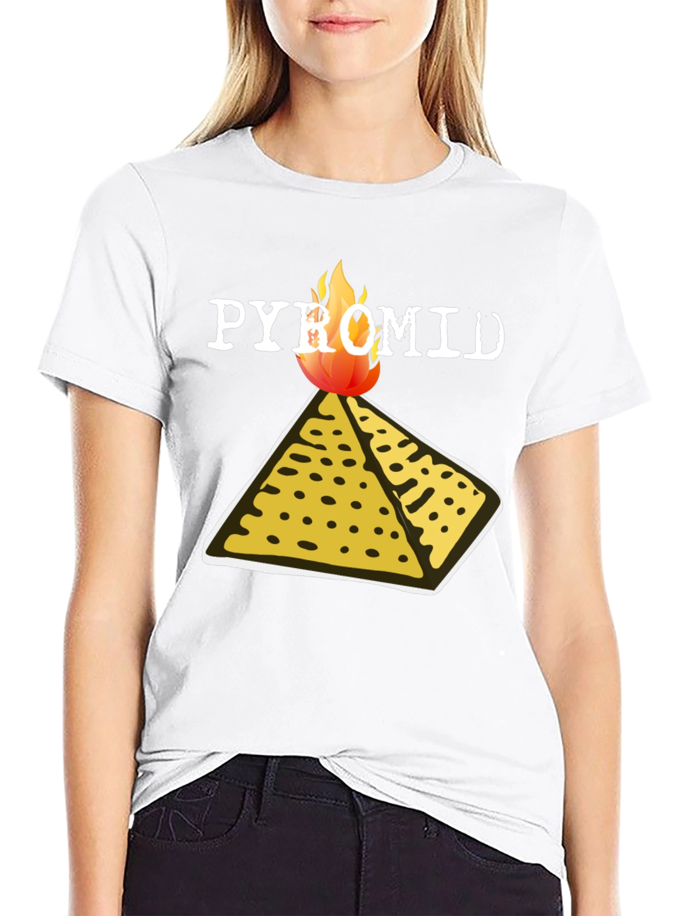 Pyromid Graphic Tee - Funny Pyramid T-Shirt