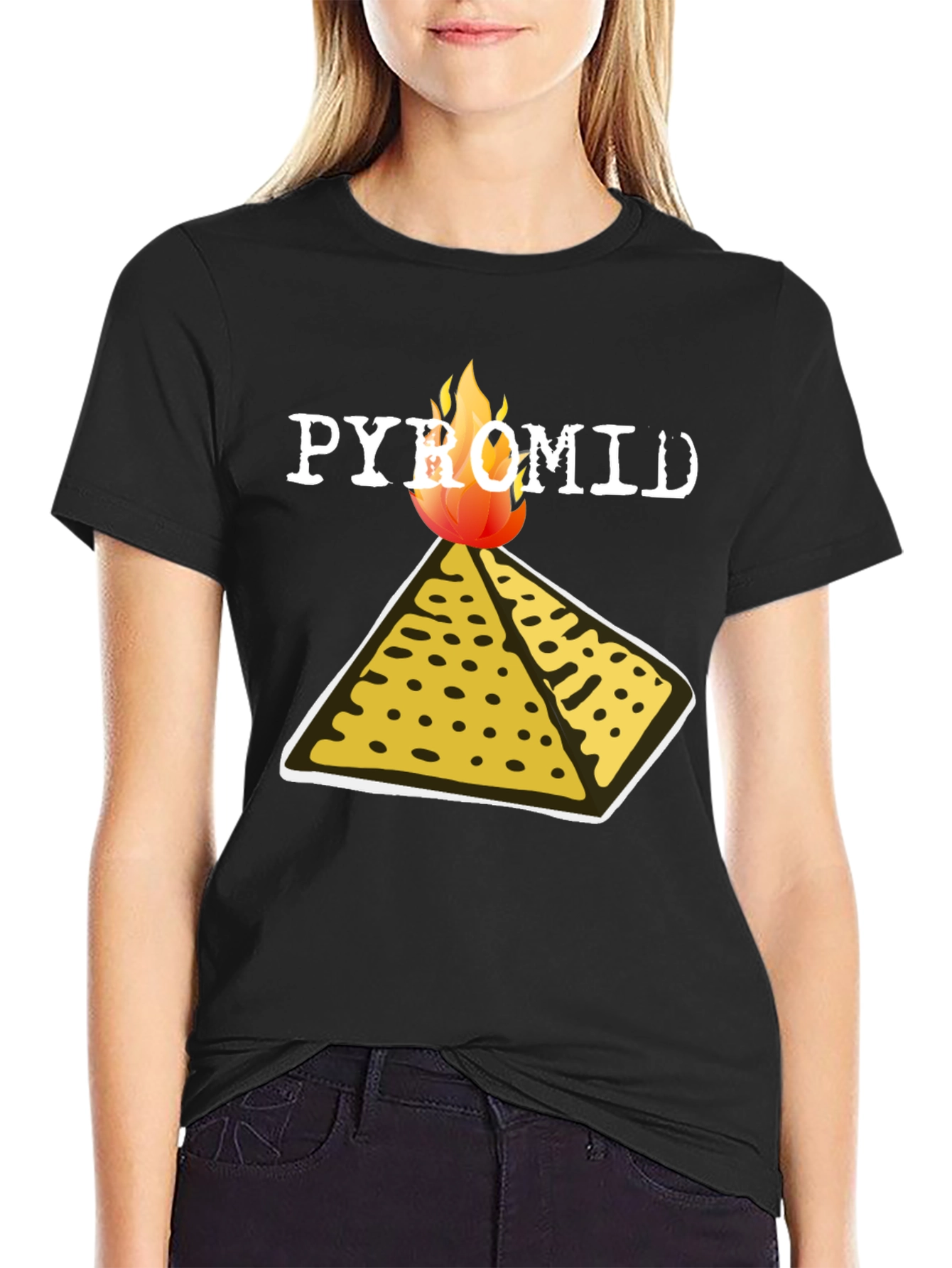 Pyromid Graphic Tee - Funny Pyramid T-Shirt