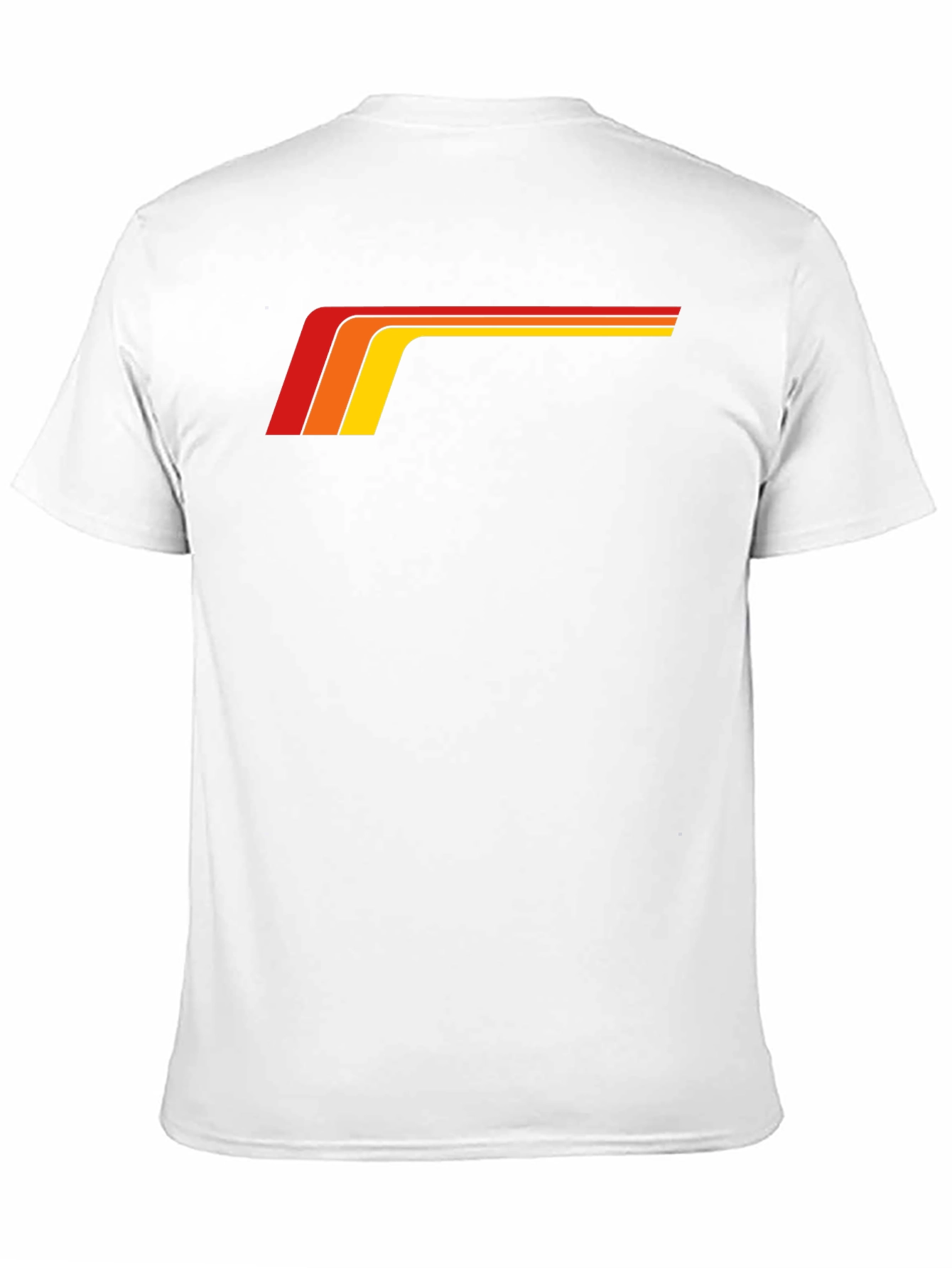 Retro Stripe Graphic Tee - Classic Style