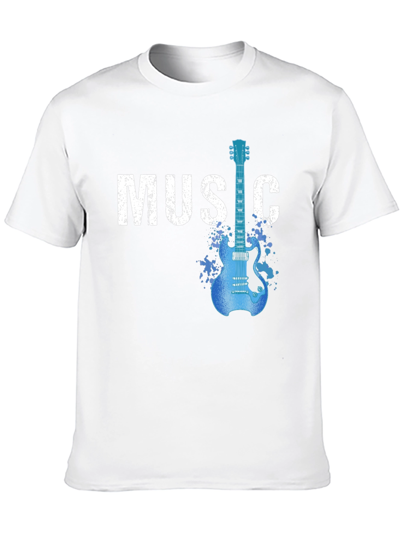 Music Guitar T-Shirt - Cool Graphic Tee