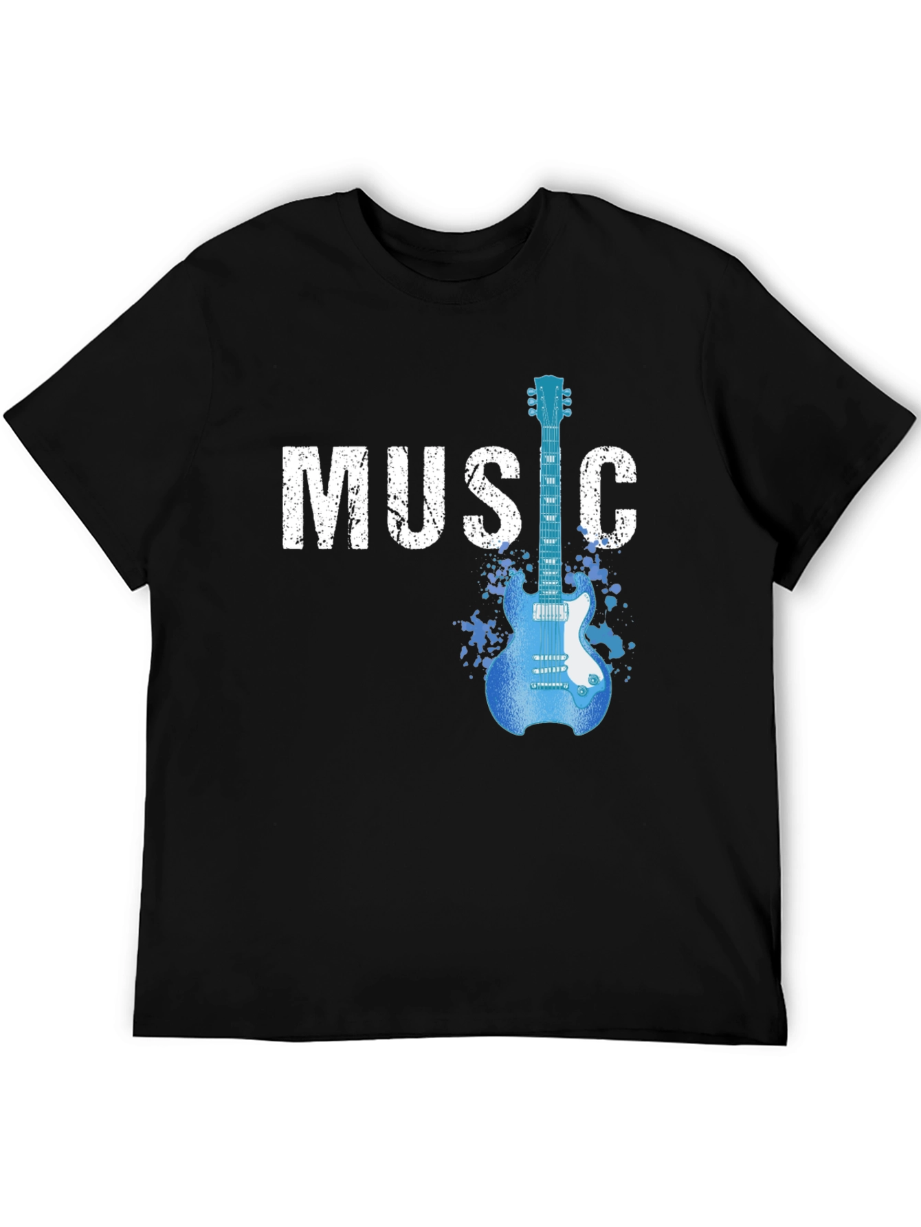 Music Guitar T-Shirt - Cool Graphic Tee