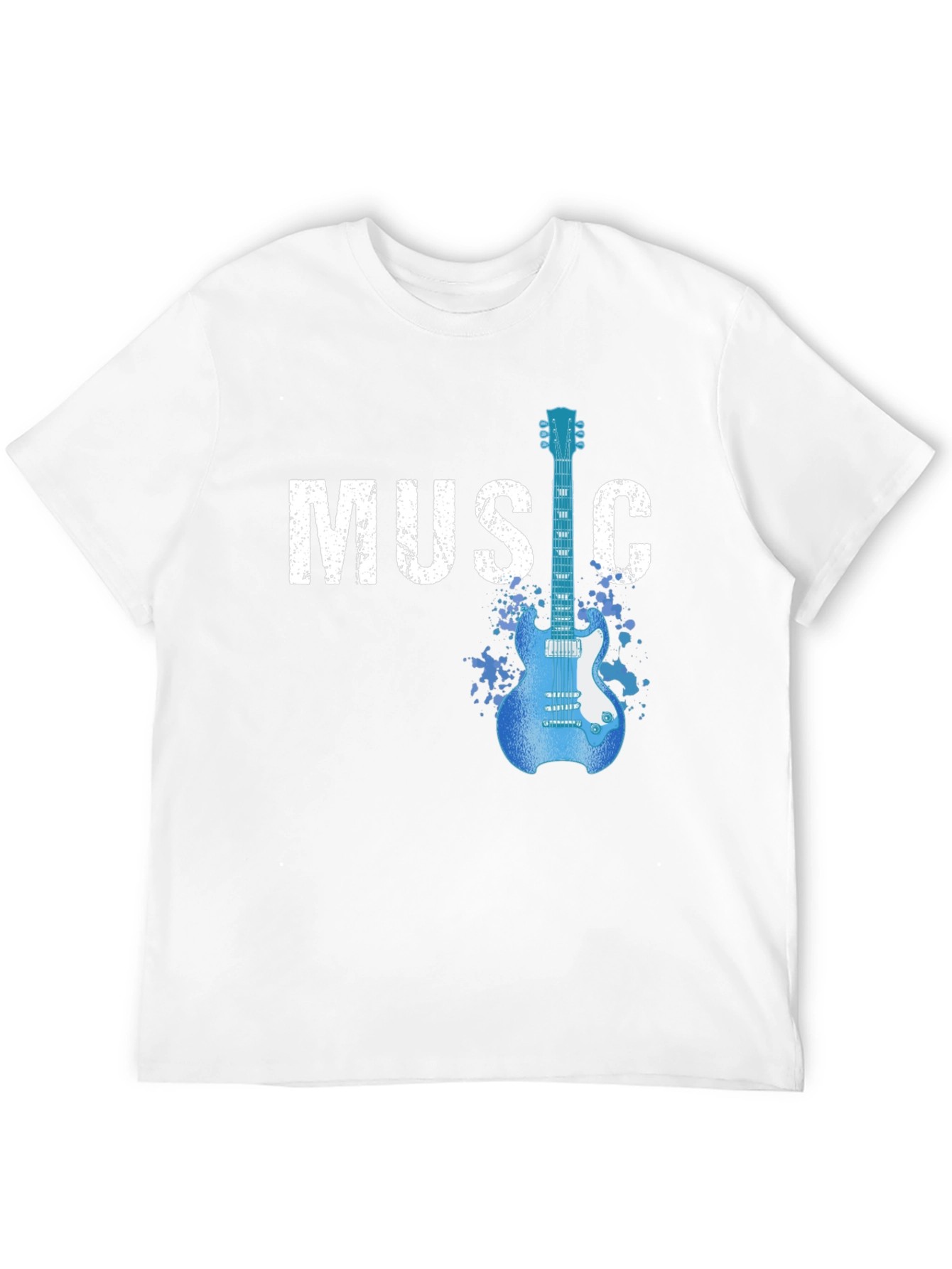 Music Guitar T-Shirt - Cool Graphic Tee