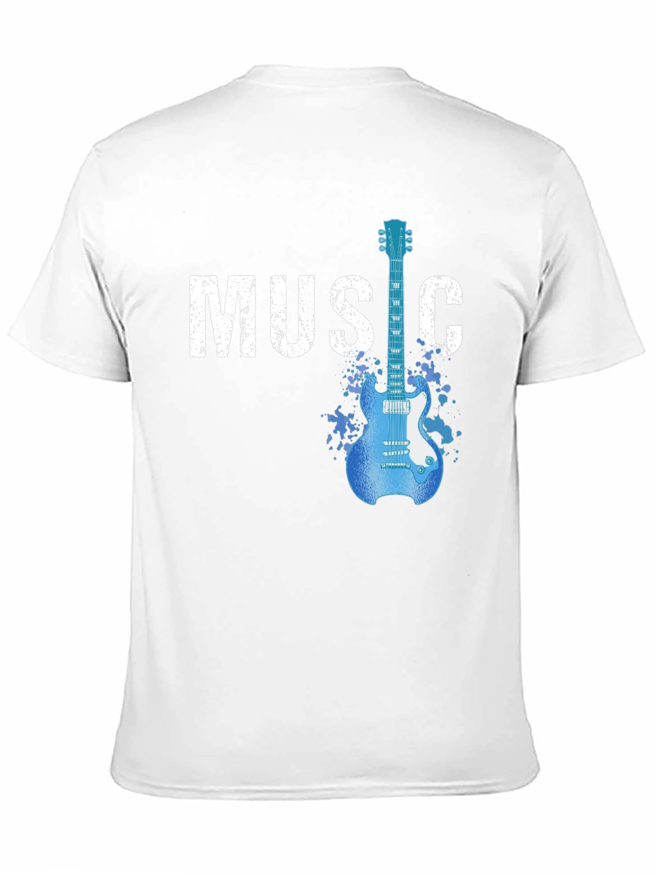 Music Guitar T-Shirt - Cool Graphic Tee