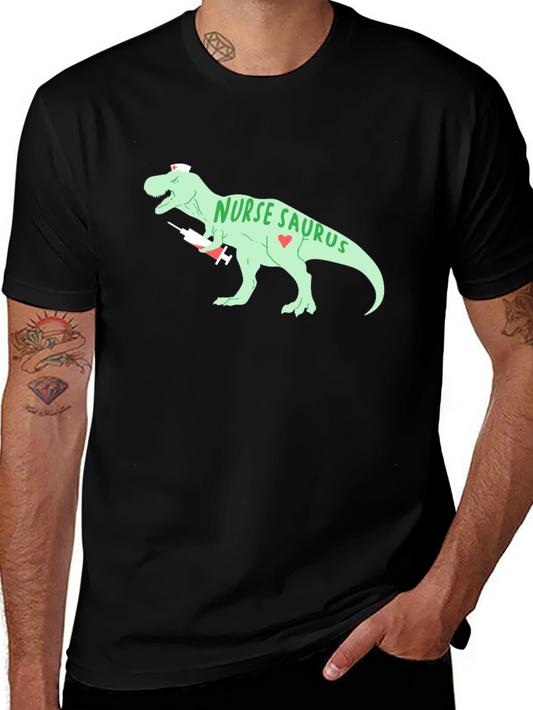 Nurse Saurus T-Shirt - Medical Dinosaur Tee