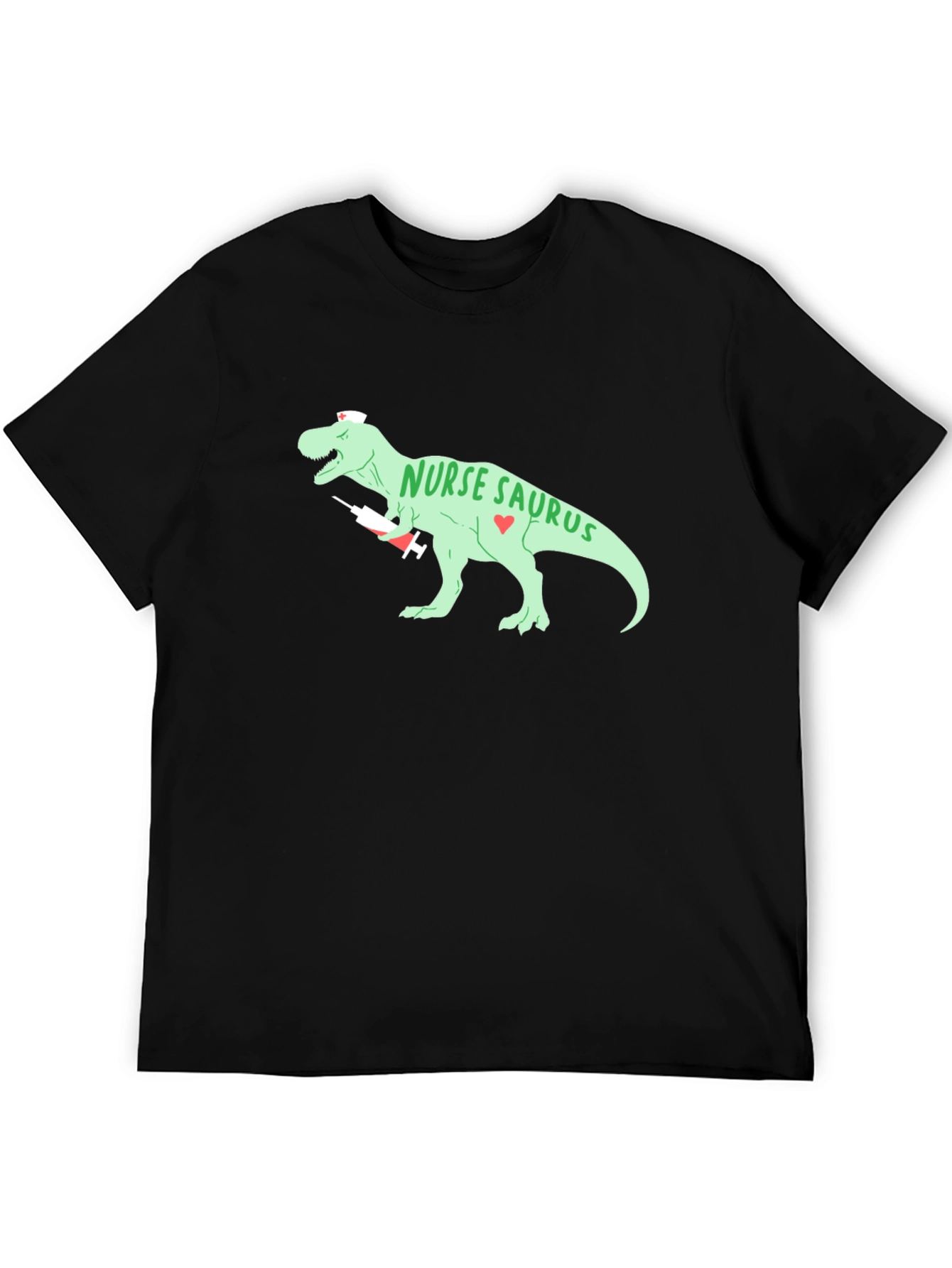 Nurse Saurus T-Shirt - Medical Dinosaur Tee