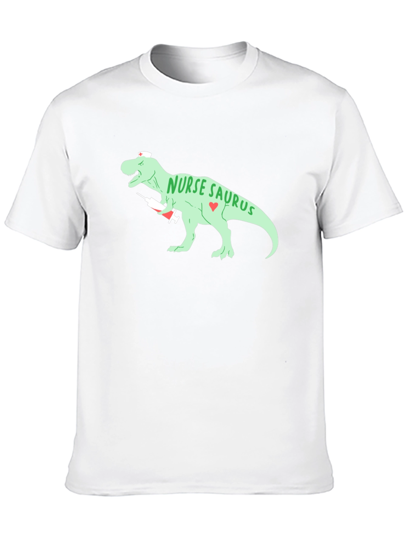 Nurse Saurus T-Shirt - Medical Dinosaur Tee