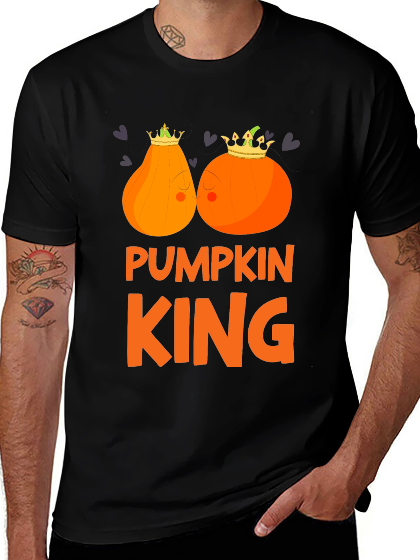 Pumpkin King T-Shirt Halloween Fall