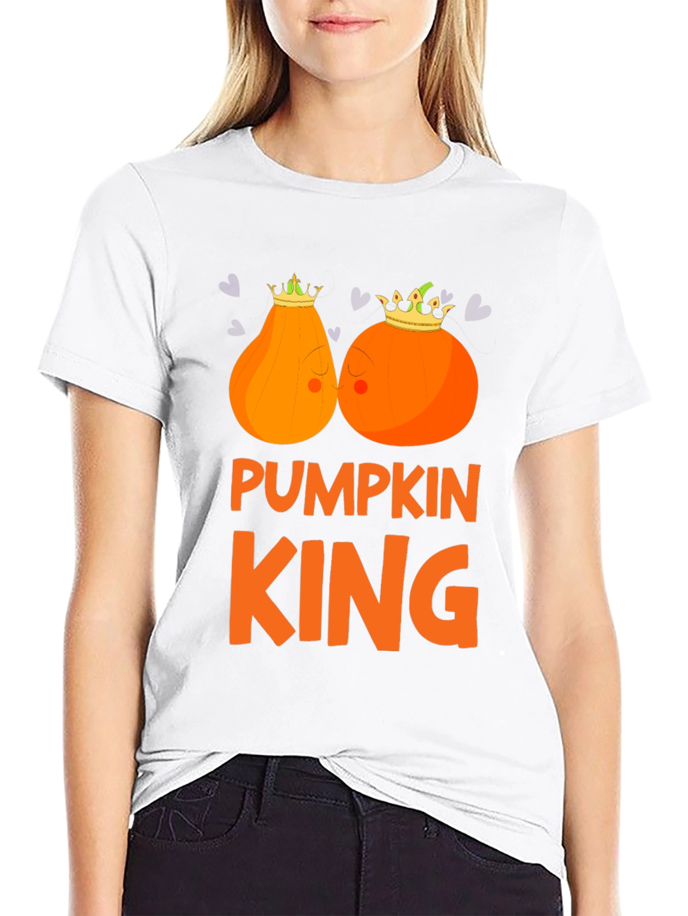 Pumpkin King T-Shirt Halloween Fall