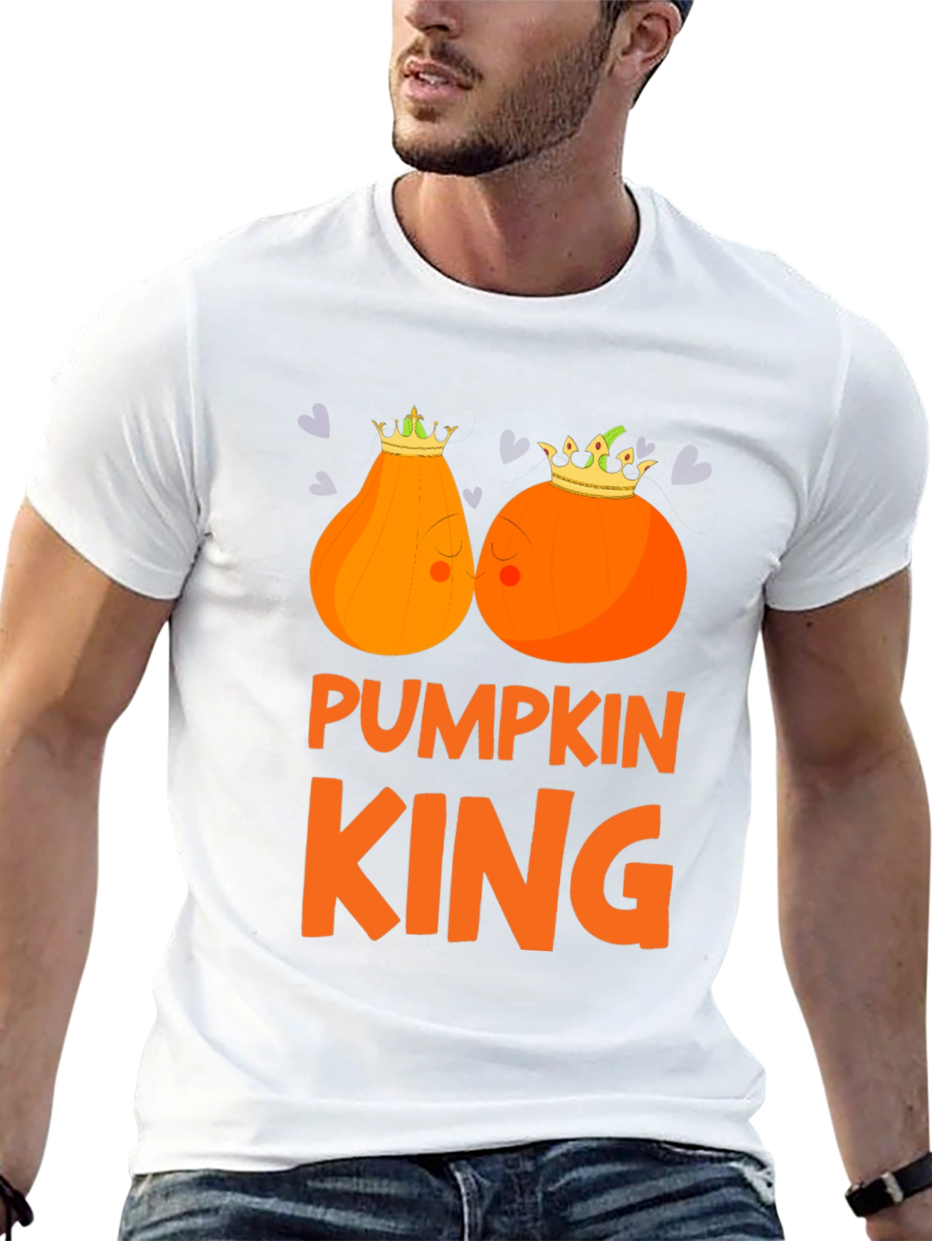 Pumpkin King T-Shirt Halloween Fall