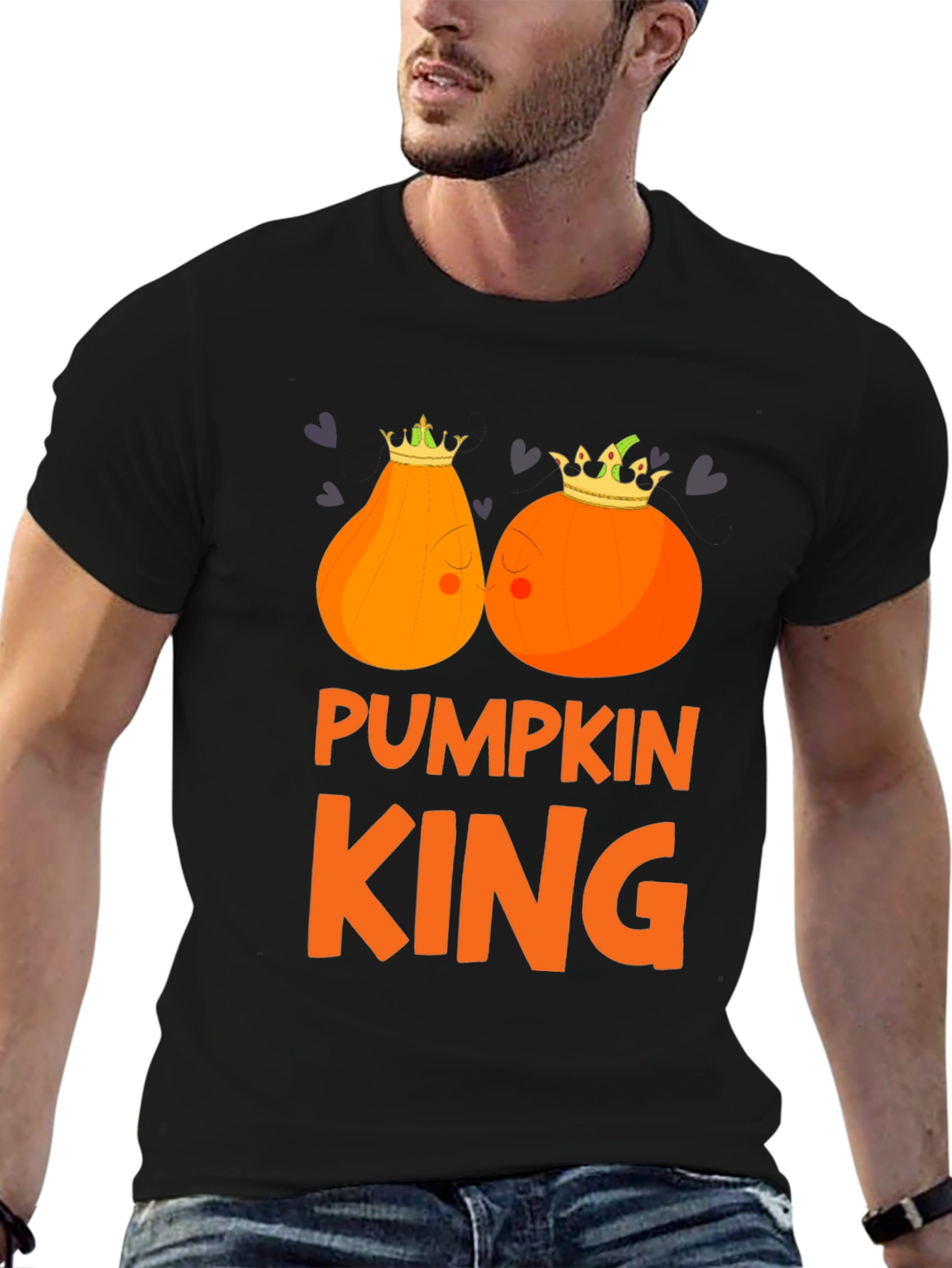 Pumpkin King T-Shirt Halloween Fall