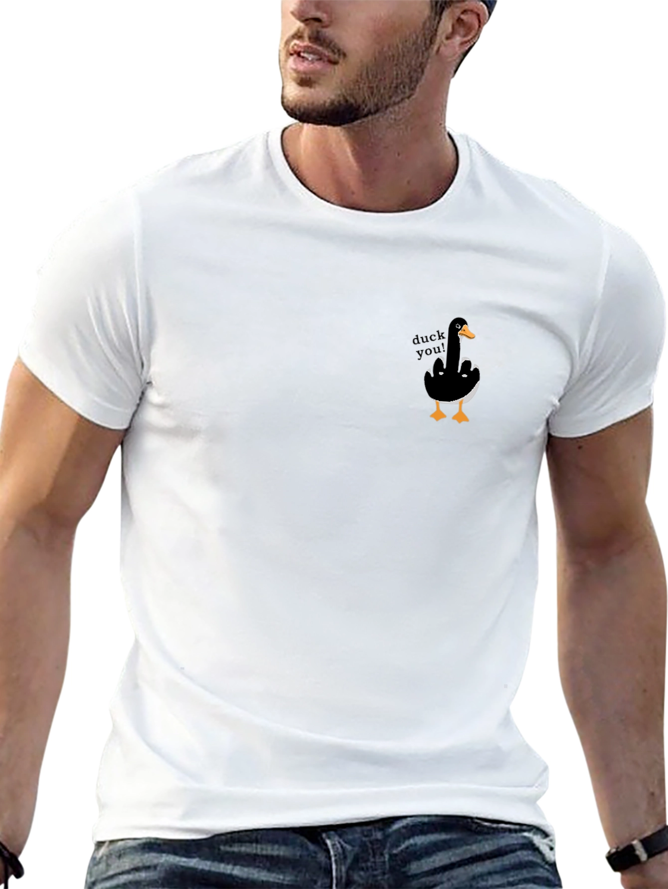 Duck You T-Shirt: Funny Offensive Bird Humor Tee