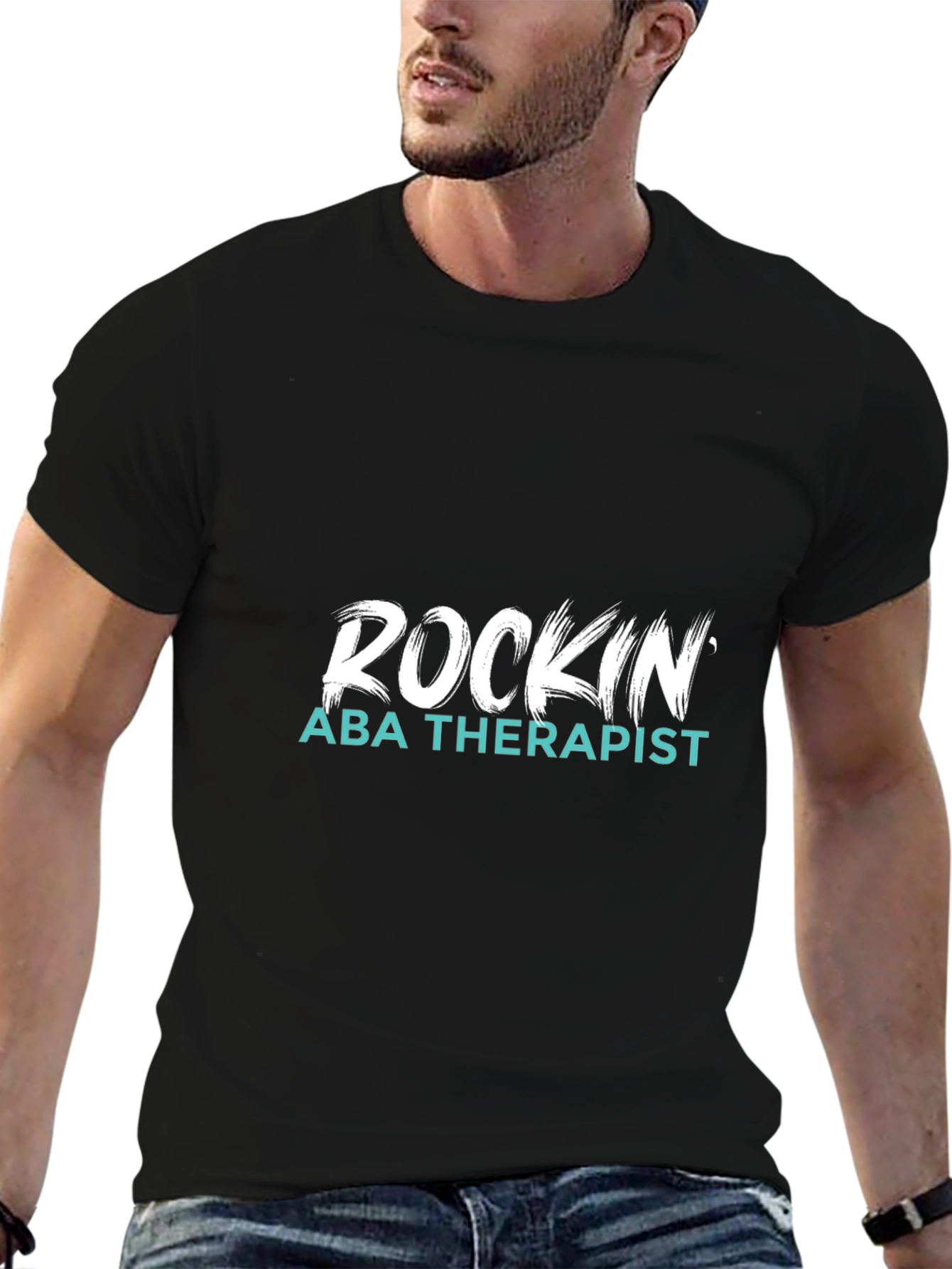 Rockin ABA Therapist Graphic Tee