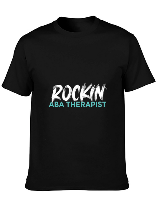 Rockin ABA Therapist Graphic Tee