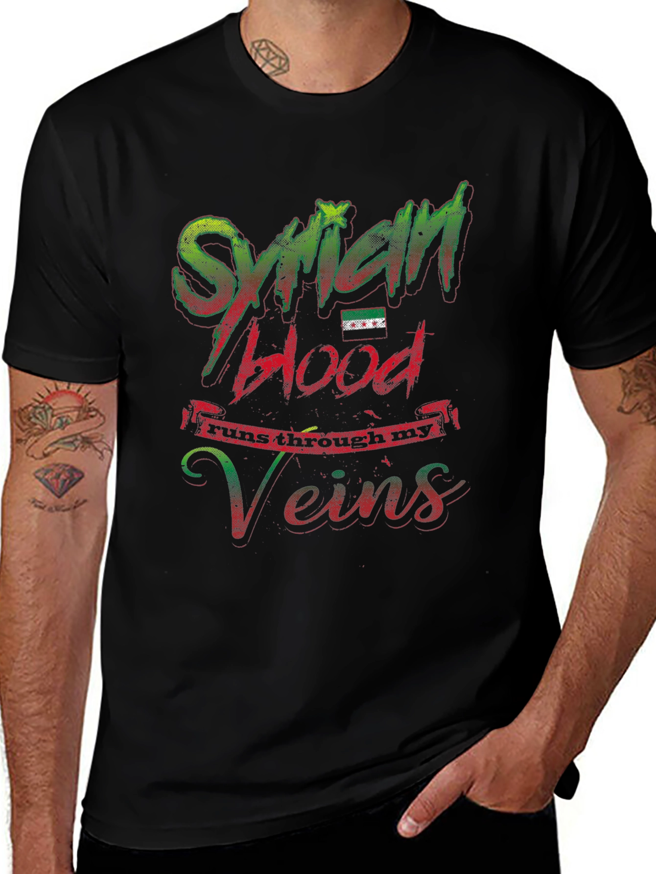 Syrian Blood Runs Through My Veins T-Shirt