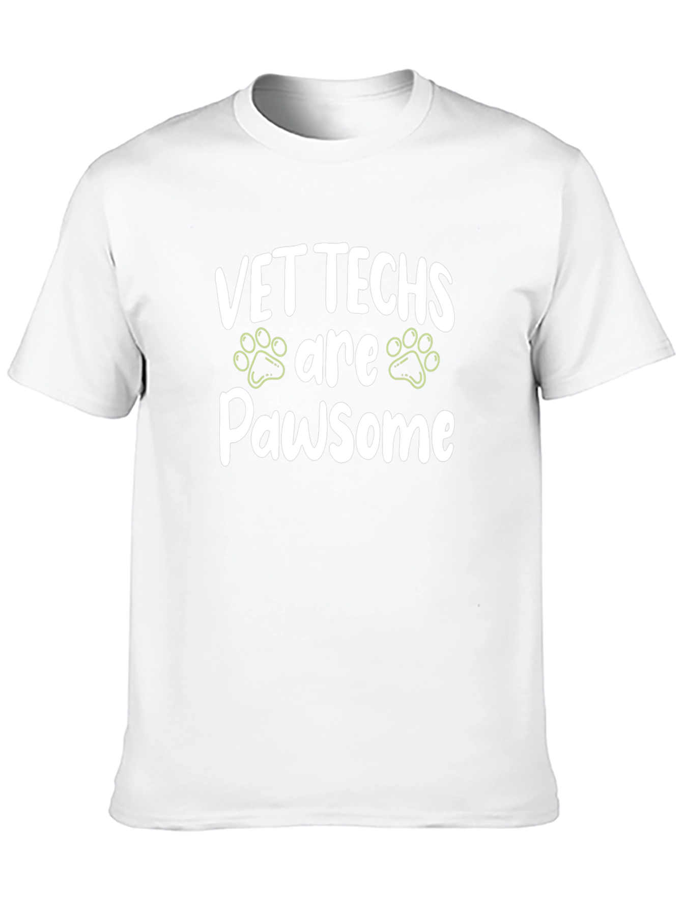 Vet Techs are Pawsome T-Shirt