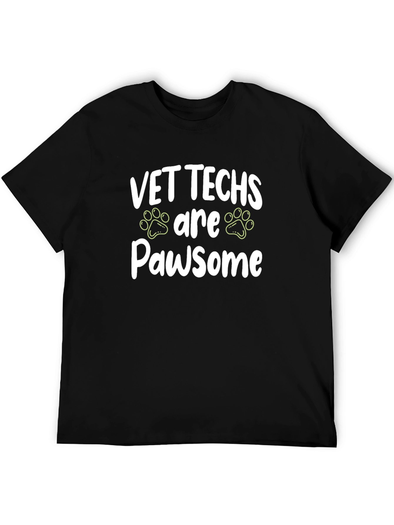 Vet Techs are Pawsome T-Shirt