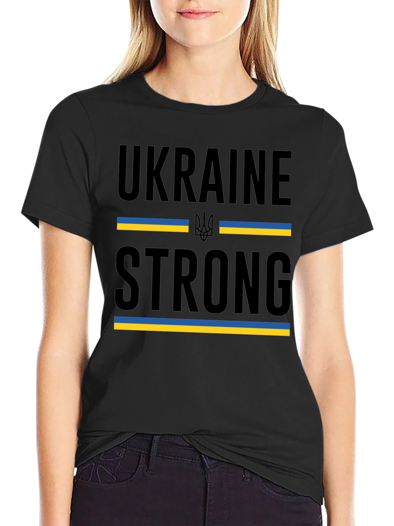 Ukraine Strong T-Shirt - Stand with Ukraine