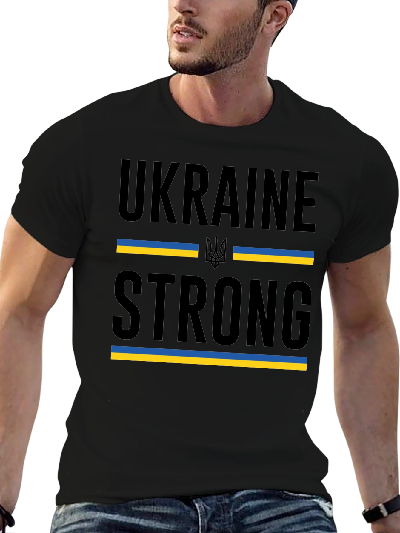 Ukraine Strong T-Shirt - Stand with Ukraine