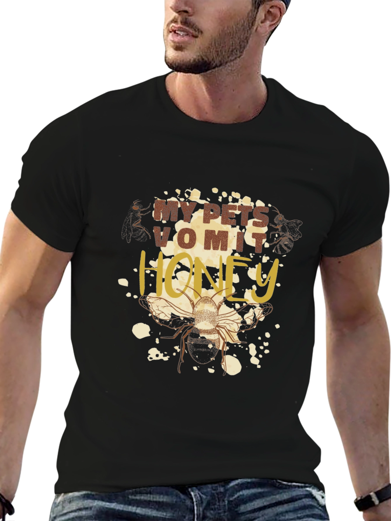 My Pets Vomit Honey Graphic Tee