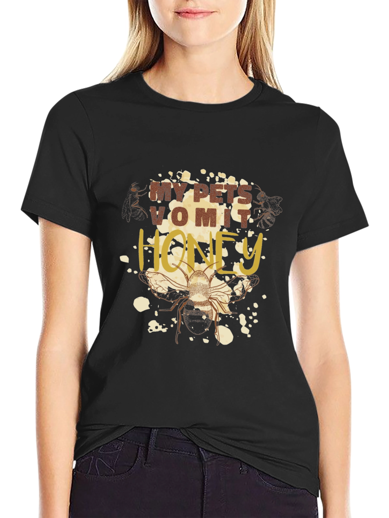My Pets Vomit Honey Graphic Tee