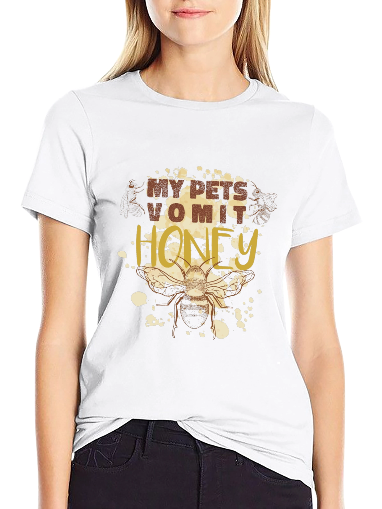 My Pets Vomit Honey Graphic Tee