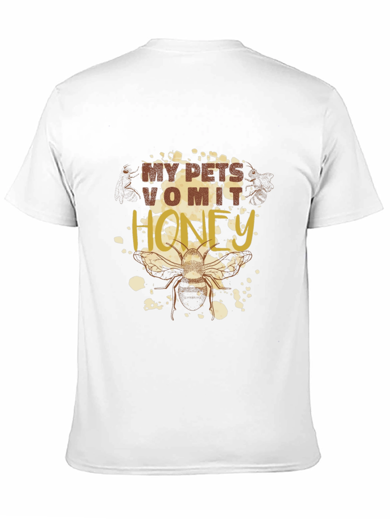 My Pets Vomit Honey Graphic Tee