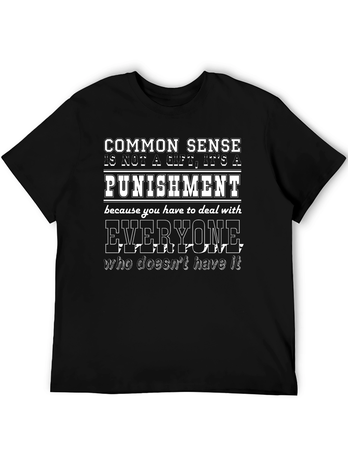 Common Sense Punishment T-Shirt