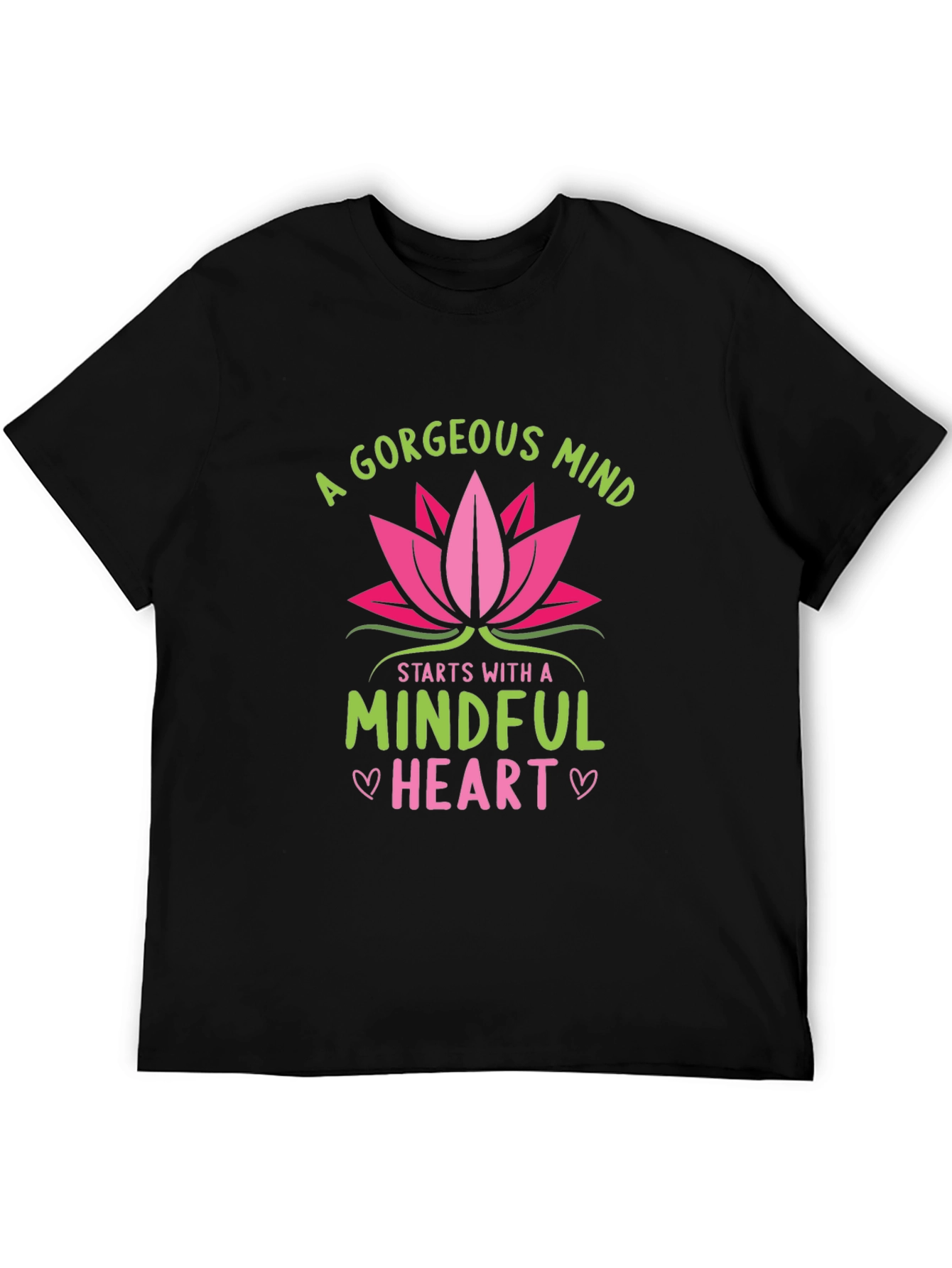 Mindful Heart Graphic T-Shirt