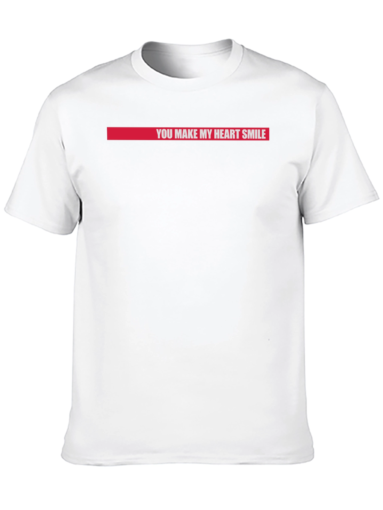 You Make My Heart Smile Graphic Tee - Black